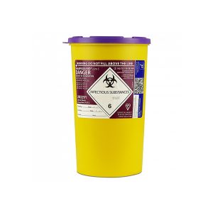 1H2/Y2/S/18/GB/5693 Purple Lid Sharpsguard city 5 litre