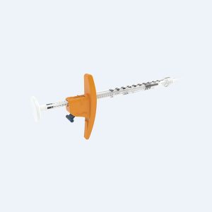 3 Dose Syringe Injector Orange