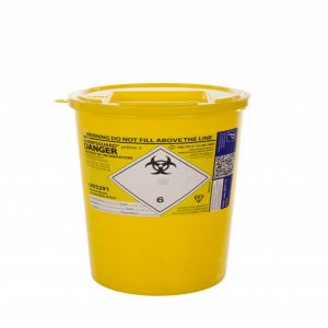 DNDD471YL Yellow Lid Sharpsguard 5 litre