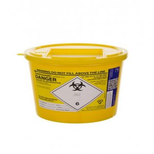 DNDD472YL Yellow Lid Sharpsguard 2.5 litre