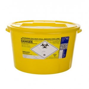 DNDD476YL Yellow Lid Sharpsguard 11 litre